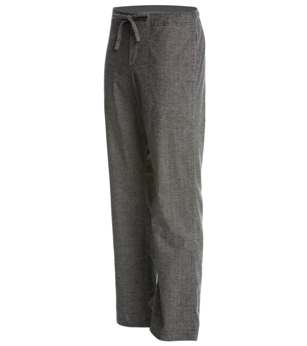 PrAna Men's Sutra Pants 32" Inseam Black Herringbone 3 PrAna Men's Sutra Pants 32" Inseam Black Herringbone