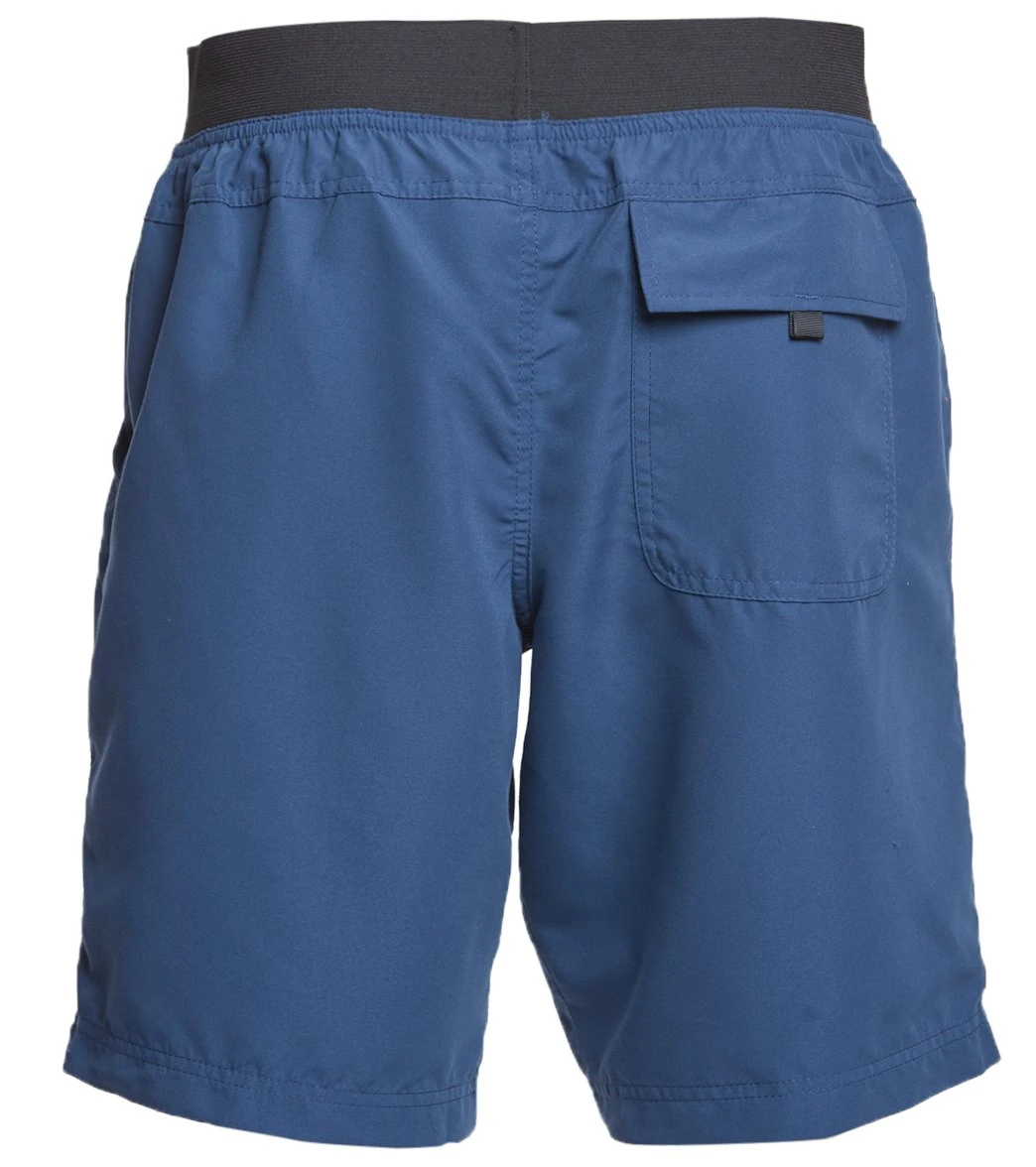 PrAna Men's Mojo Yoga Shorts Dusk Blue 4 PrAna Men's Mojo Yoga Shorts Dusk Blue - Image 2