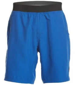 PrAna Men's Mojo Yoga Shorts Island Blue Bungalow -Prana Style 1739999936547 islandbluebungalow