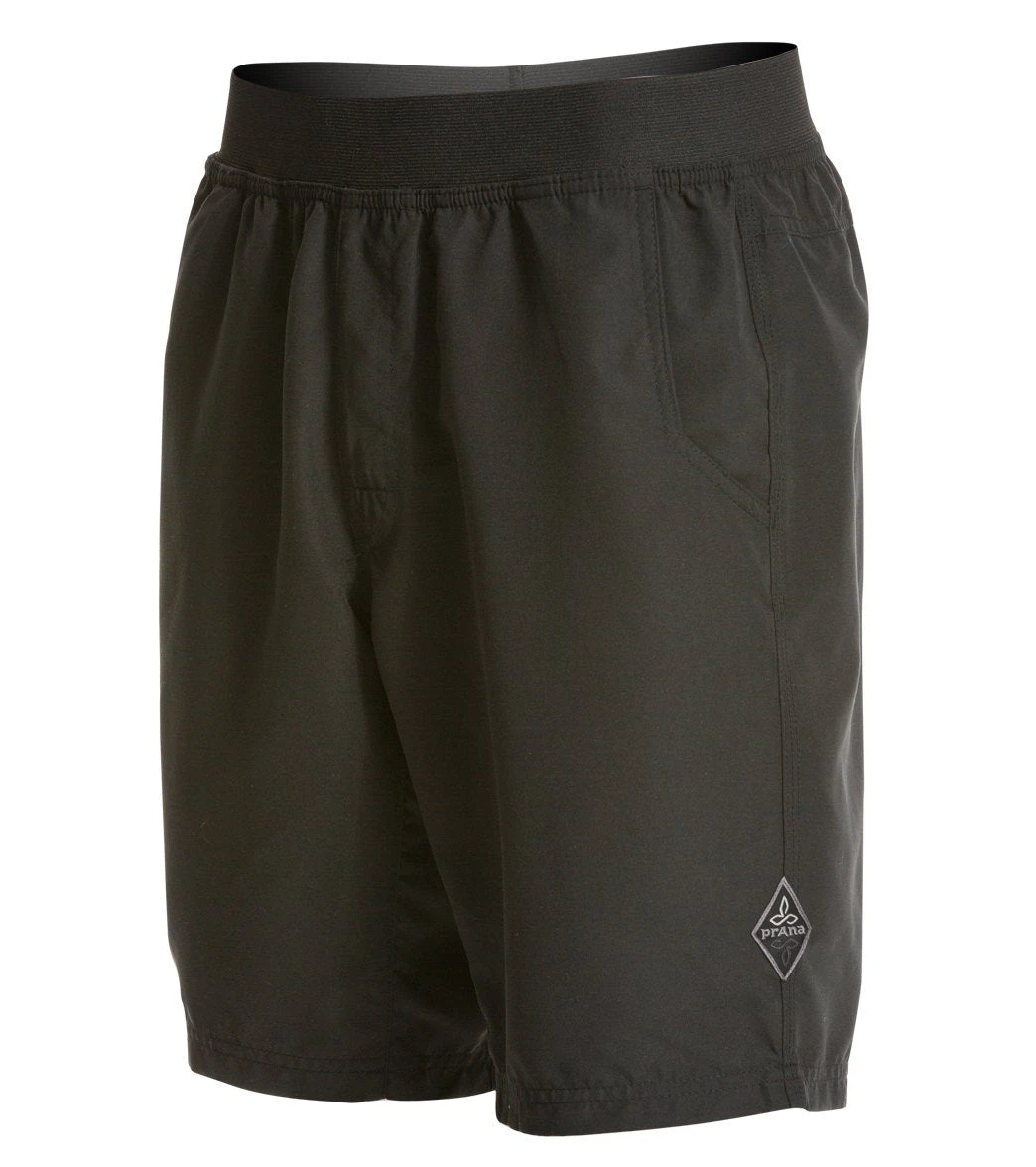PrAna Men's Mojo Yoga Shorts Black 3 PrAna Men's Mojo Yoga Shorts Black