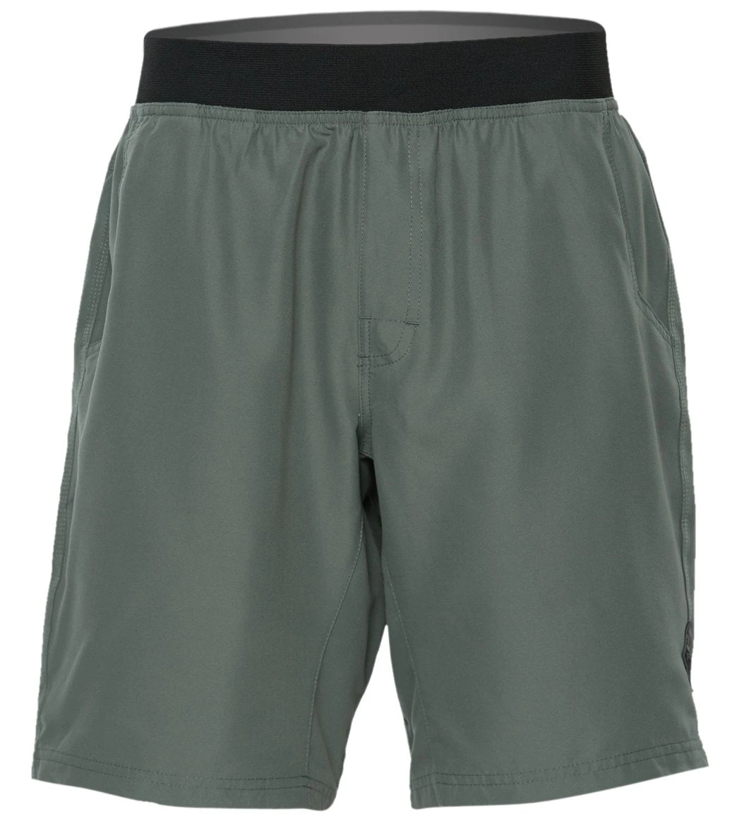 PrAna Men's Mojo Yoga Shorts Aloe 5 PrAna Men's Mojo Yoga Shorts Aloe - Image 3