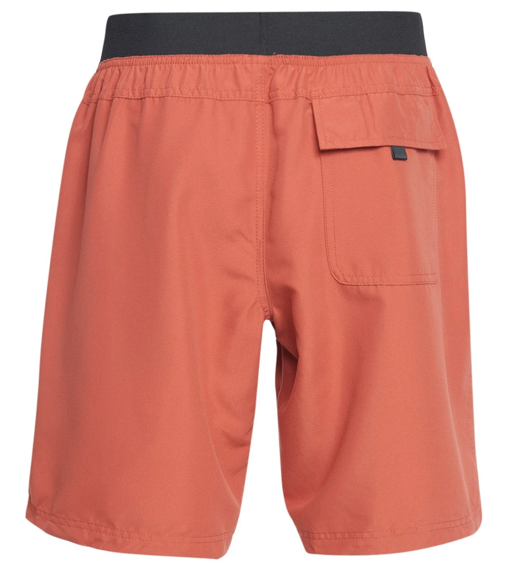 PrAna Men's Mojo Yoga Shorts Dry Chili 4 PrAna Men's Mojo Yoga Shorts Dry Chili - Image 2
