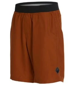 PrAna Men's Mojo Yoga Shorts Burnt Caramel 7 PrAna Men's Mojo Yoga Shorts Burnt Caramel -Prana Style 1740006490147 burntcaramel