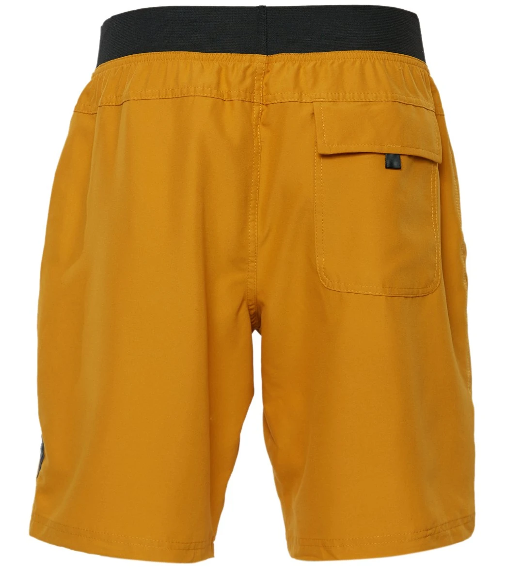 PrAna Men's Mojo Yoga Shorts Curry 4 PrAna Men's Mojo Yoga Shorts Curry - Image 2