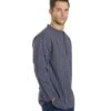 Yak & Yeti Men's Bohemian Long Sleeve Blue