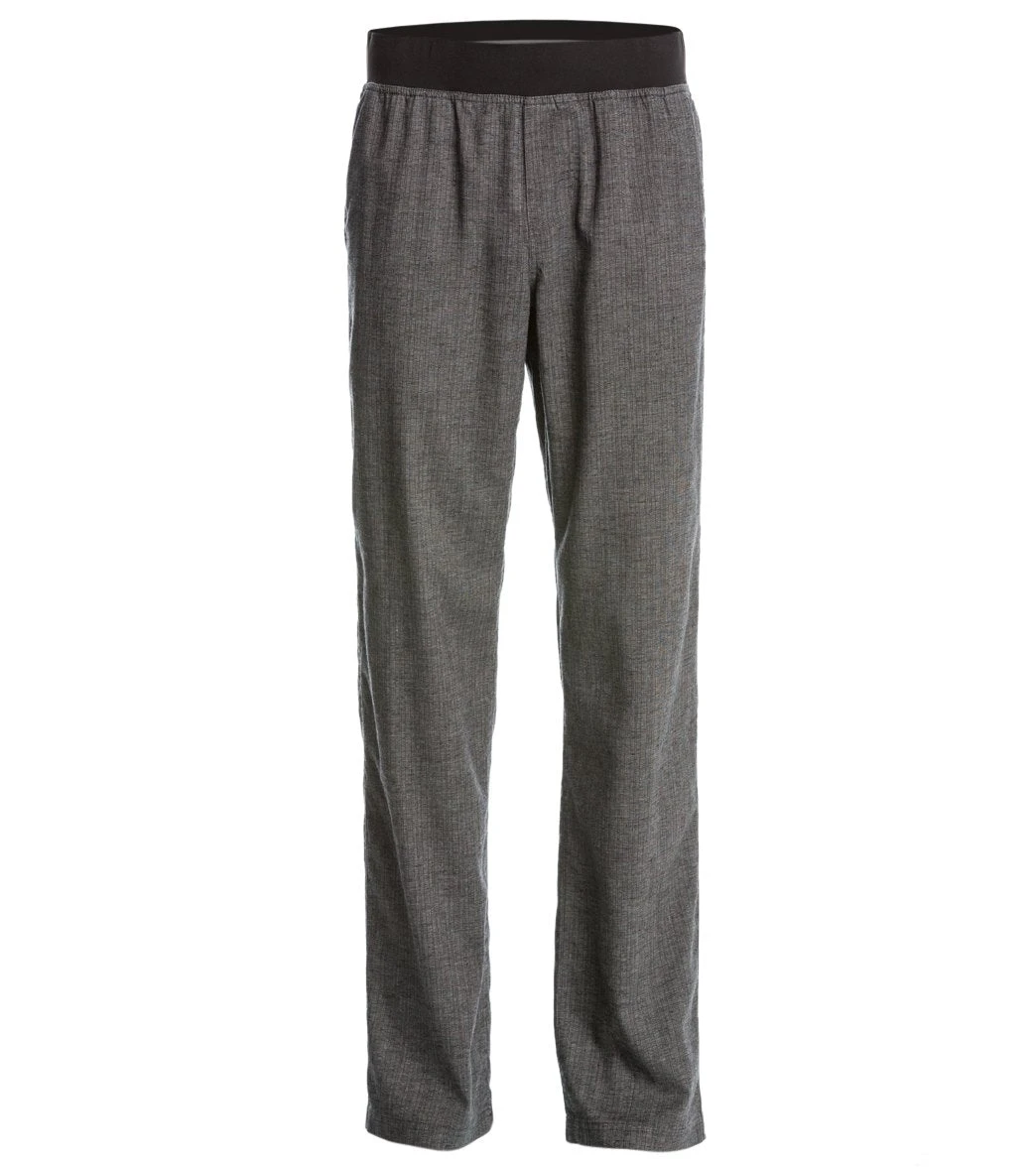 PrAna Men's Vaha Yoga Pants 30" Inseam Black Herringbone 5 PrAna Men's Vaha Yoga Pants 30" Inseam Black Herringbone - Image 3