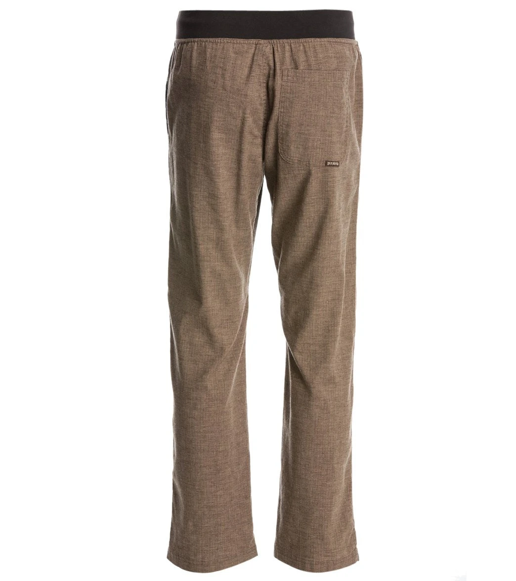 PrAna Men's Vaha Yoga Pants 30" Inseam Brown Herringbone 4 PrAna Men's Vaha Yoga Pants 30" Inseam Brown Herringbone - Image 2