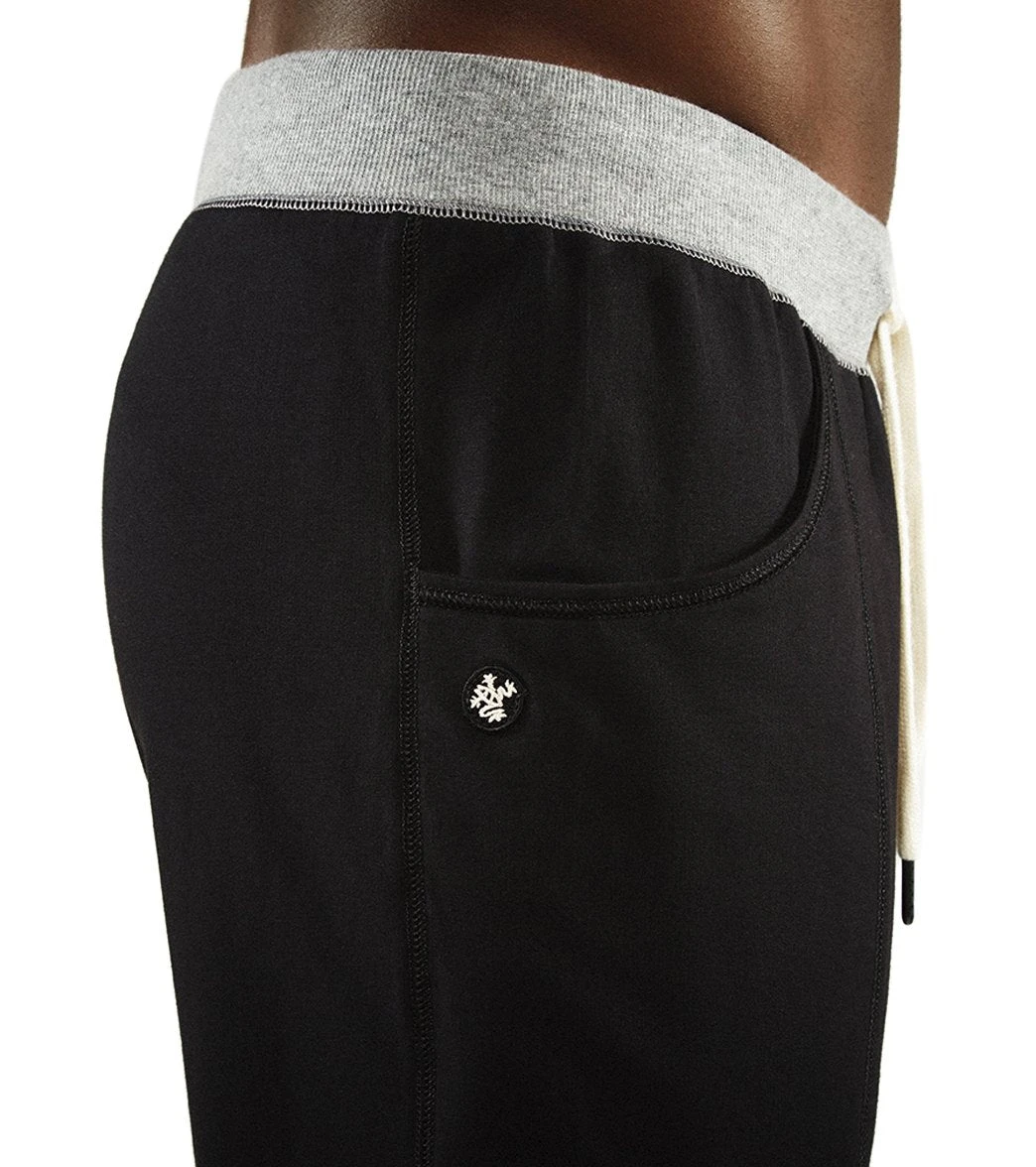 Manduka Men's Intentional Yoga Pants Black/Gray 4 Manduka Men's Intentional Yoga Pants Black/Gray - Image 2