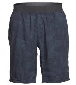 PrAna Men's Super Mojo Yoga Shorts Black Griddle -Prana Style 1740125732899 blackgriddle