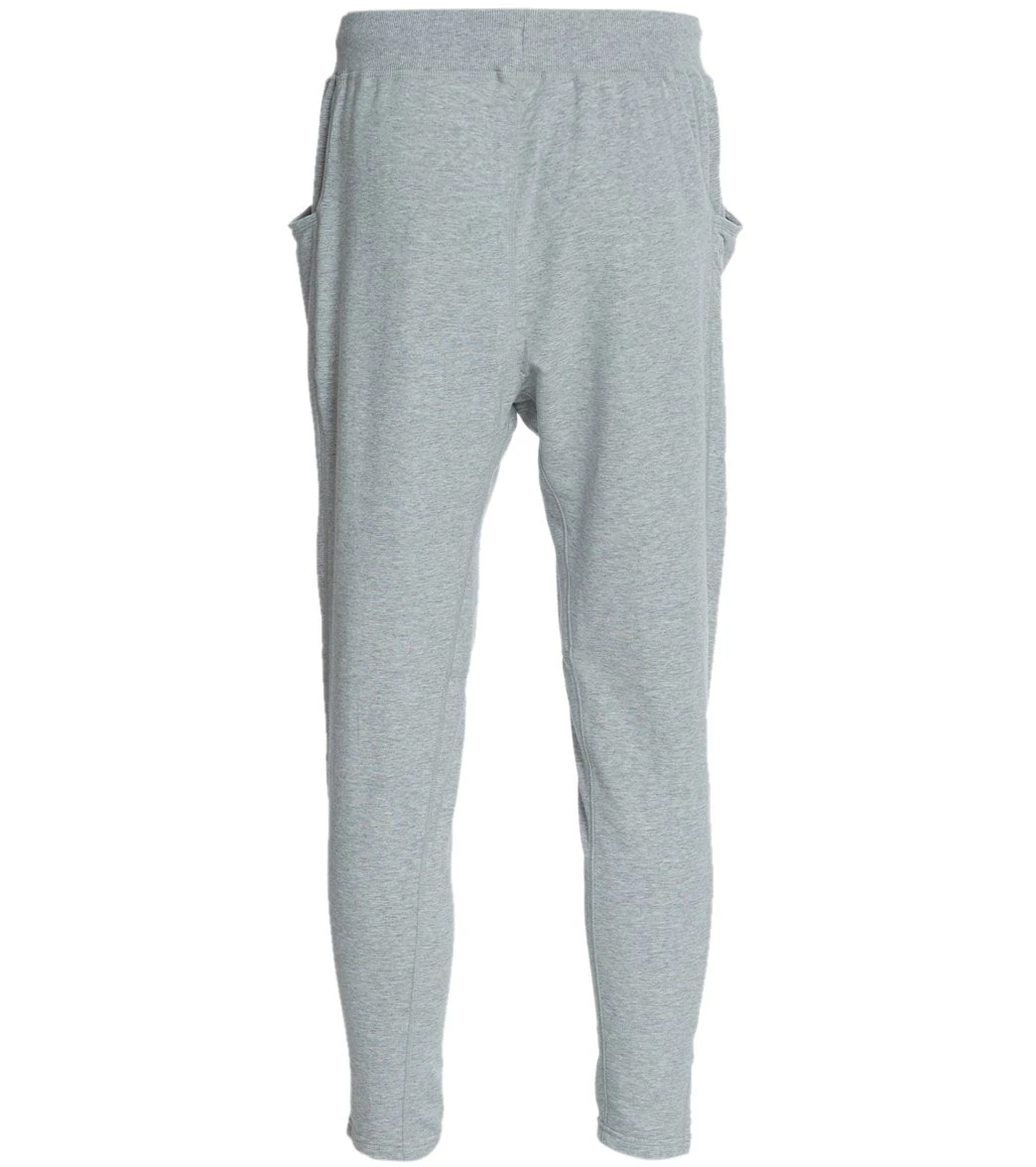 Manduka Men's Intentional Yoga Pants Light Heather Grey 3 Manduka Men's Intentional Yoga Pants Light Heather Grey