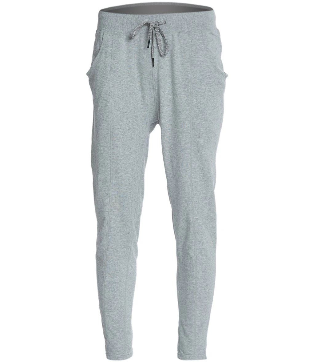 Manduka Men's Intentional Yoga Pants Light Heather Grey 4 Manduka Men's Intentional Yoga Pants Light Heather Grey - Image 2