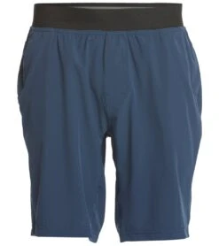 PrAna Men's Super Mojo Yoga Shorts Equinox Blue -Prana Style 1740126027811 equinoxblue