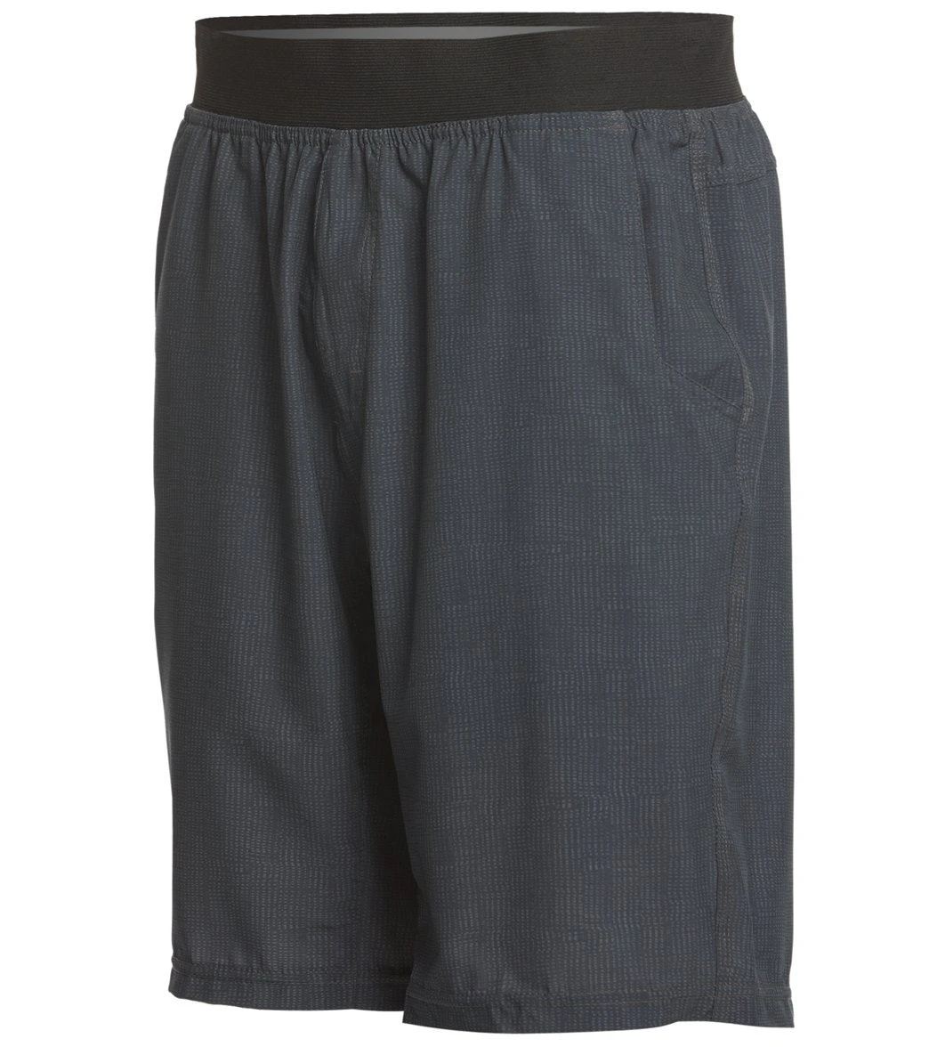 PrAna Men's Super Mojo Yoga Shorts Coal Reed 3 PrAna Men's Super Mojo Yoga Shorts Coal Reed