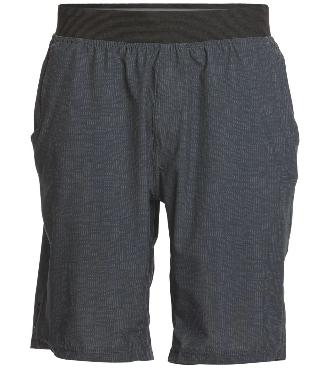 PrAna Men's Super Mojo Yoga Shorts Coal Reed 5 PrAna Men's Super Mojo Yoga Shorts Coal Reed - Image 3
