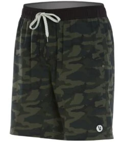 Vuori Men's Kore Yoga Shorts Olive Camo
