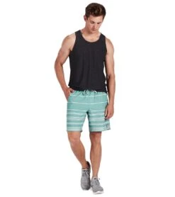 Vuori Men's Kore Yoga Shorts Aloe Stripe 9 Vuori Men's Kore Yoga Shorts Aloe Stripe -Prana Style 1740132909091 aloestripe 4a