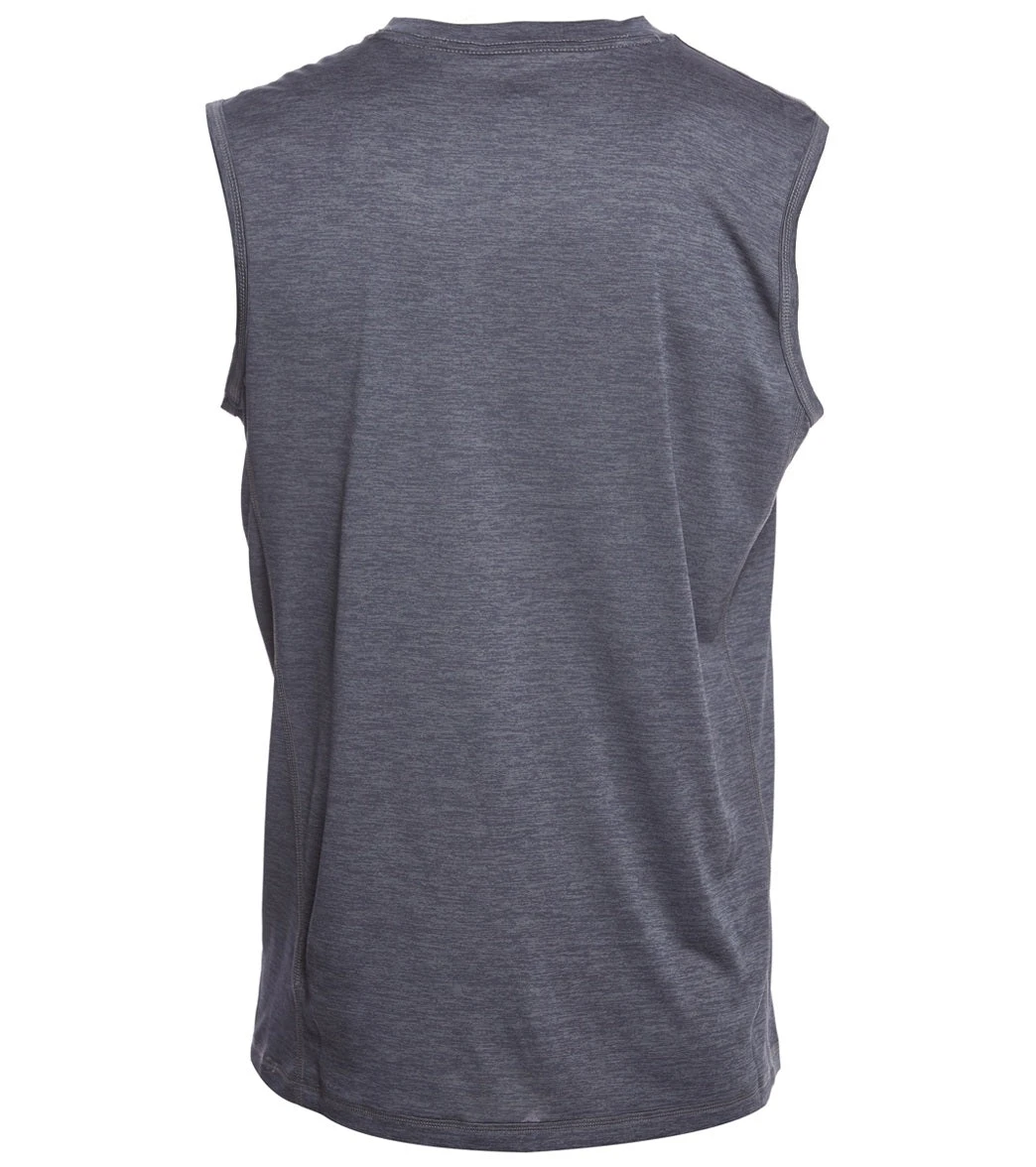 PrAna Men's Hardesty Muscle Tee Gravel 4 PrAna Men's Hardesty Muscle Tee Gravel - Image 2