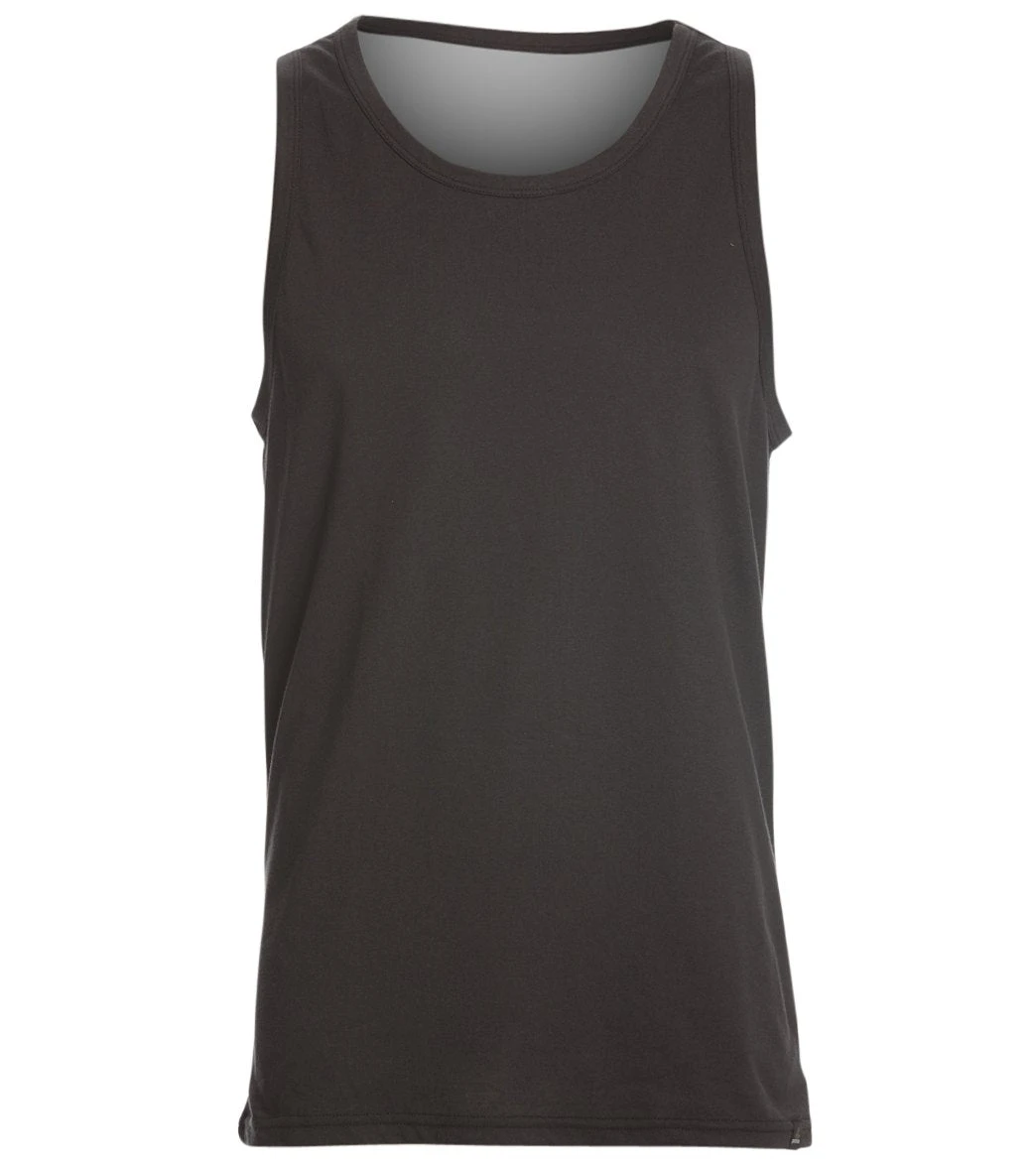 PrAna Men's PrAna Slim Yoga Tank Black 5 PrAna Men's PrAna Slim Yoga Tank Black - Image 3