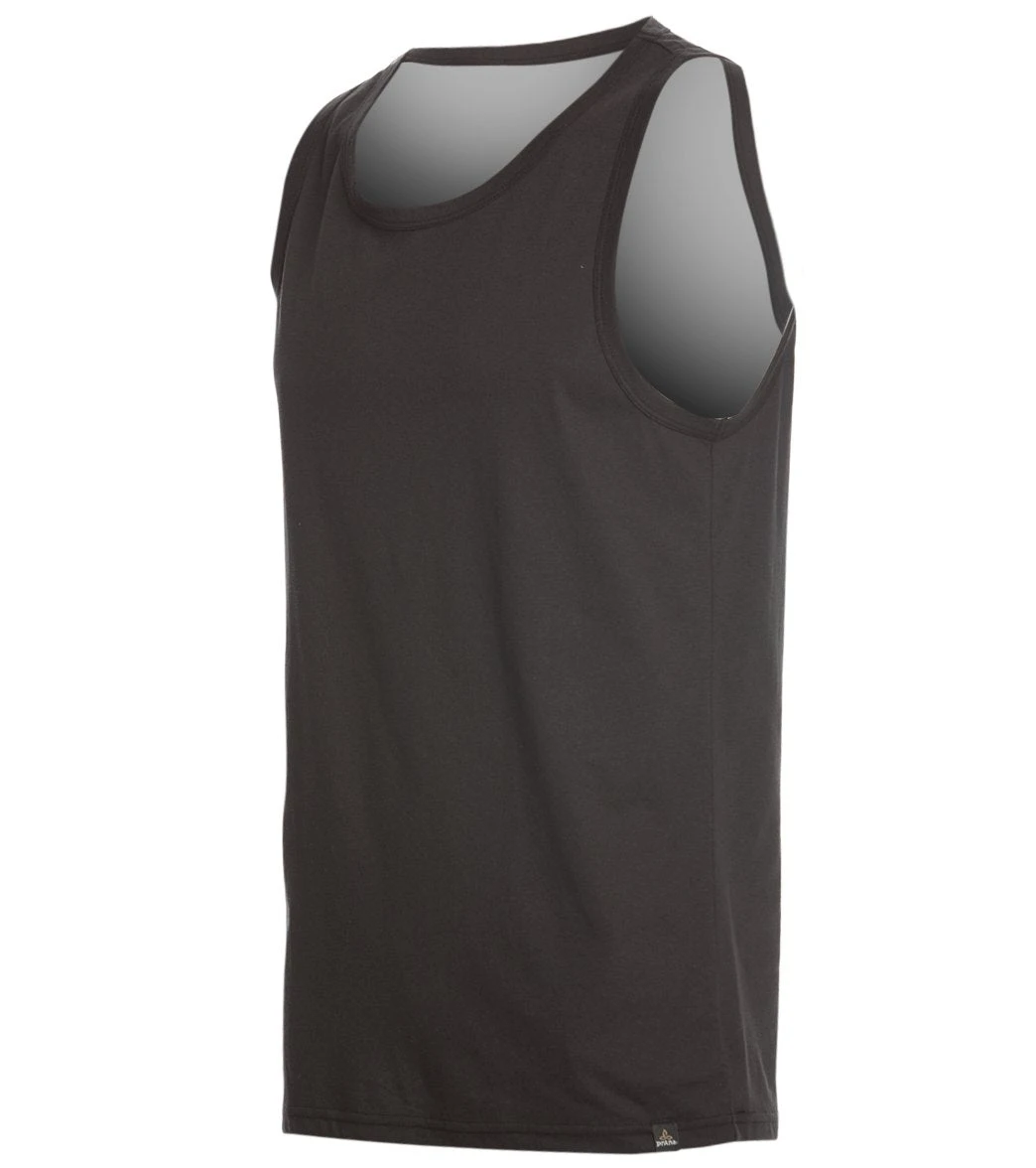 PrAna Men's PrAna Slim Yoga Tank Black 3 PrAna Men's PrAna Slim Yoga Tank Black