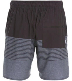 Vuori Men's Trail Yoga Shorts Espresso Stripe 6 Vuori Men's Trail Yoga Shorts Espresso Stripe -Prana Style 1740196380707 espressostripe 3a