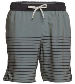 Vuori Men's Trail Yoga Shorts Army Stripe -Prana Style 1740196970531 armystripe