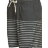 Vuori Men's Trail Yoga Shorts Charcoal Natural Stripe -Prana Style 1740198871075 charcoalnaturalstripe 2a