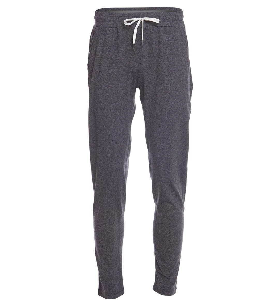 Vuori Men's Ponto Performance Yoga Pants Charcoal Heather 5 Vuori Men's Ponto Performance Yoga Pants Charcoal Heather - Image 3