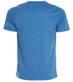 Vuori Men's Tradewind Performance Tee Azure Heather