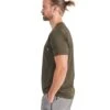 Vuori Men's Tradewind Performance Tee Evergreen Heather -Prana Style 1740209127459 evergreenheather 2a