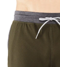 Manduka Men's Performance Mesh Yoga Shorts Olivine -Prana Style 1740215549987 olivine 3a