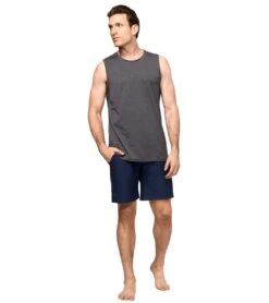Manduka Men's Performance Mesh Yoga Shorts Midnight 6 Manduka Men's Performance Mesh Yoga Shorts Midnight -Prana Style 1740216008739 midnight 3a