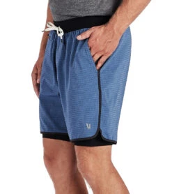 Vuori Men's Stockton Shorts Sea Linen Texture