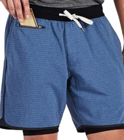 Vuori Men's Stockton Shorts Sea Linen Texture -Prana Style 1740294357027 sealinentexture 6a