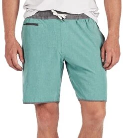 Vuori Men's Banks Shorts Aloe Linen Texture -Prana Style 1740335054883 aloelinentexture