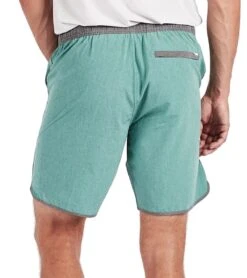 Vuori Men's Banks Shorts Aloe Linen Texture -Prana Style 1740335054883 aloelinentexture 3a