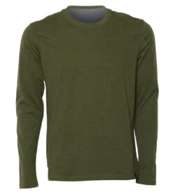 PrAna Men's Long Sleeve Tee -Prana Style 1740413337635 cargogreenheather 1a