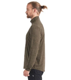 Vuori Men's Ease Performance Yoga 1/2 Zip 26 Vuori Men's Ease Performance Yoga 1/2 Zip -Prana Style 1741818003491 evergreenheather 2a