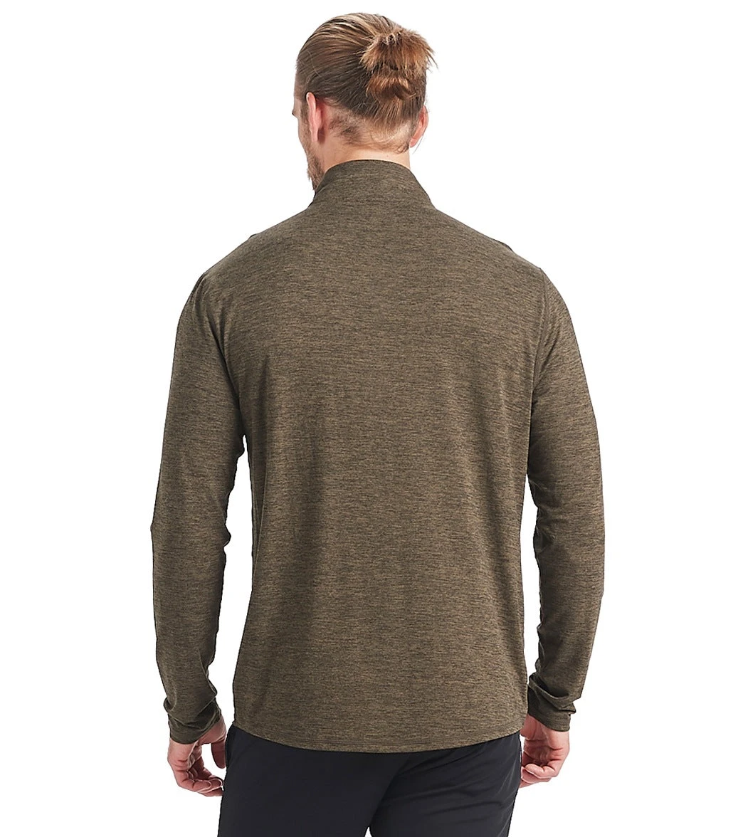 Vuori Men's Ease Performance Yoga 1/2 Zip 10 Vuori Men's Ease Performance Yoga 1/2 Zip - Image 8