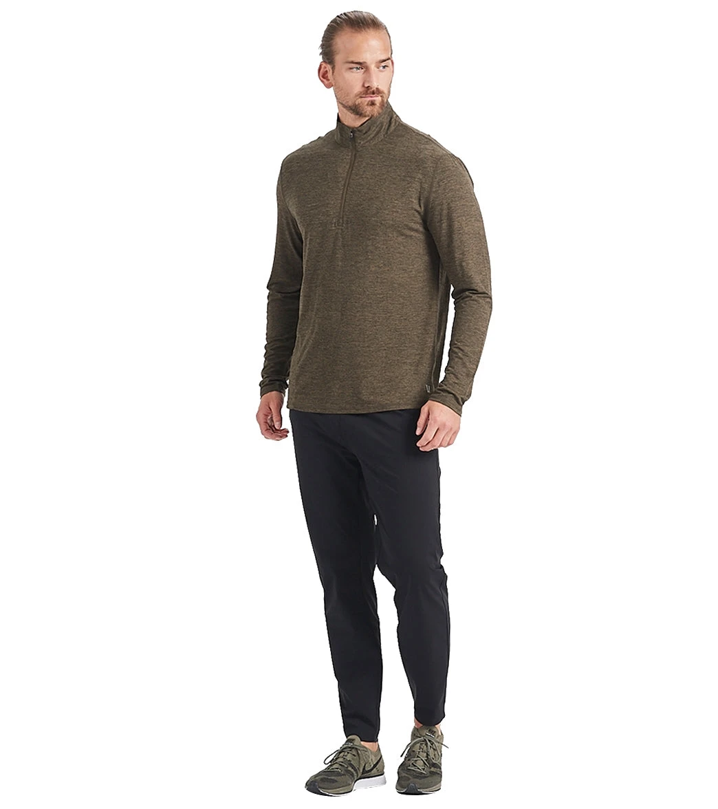 Vuori Men's Ease Performance Yoga 1/2 Zip 11 Vuori Men's Ease Performance Yoga 1/2 Zip - Image 9