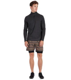 Vuori Men's Ease Performance Yoga 1/2 Zip 23 Vuori Men's Ease Performance Yoga 1/2 Zip -Prana Style 1741818232867 charcoalheather 4a
