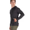 Vuori Men's Ponto Performance Yoga Pullover Charcoal Heather -Prana Style 1741818855459 charcoalheather 2a