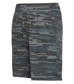 PrAna Men's Heiro 8" Inseam Yoga Shorts Charcoal Tunnel