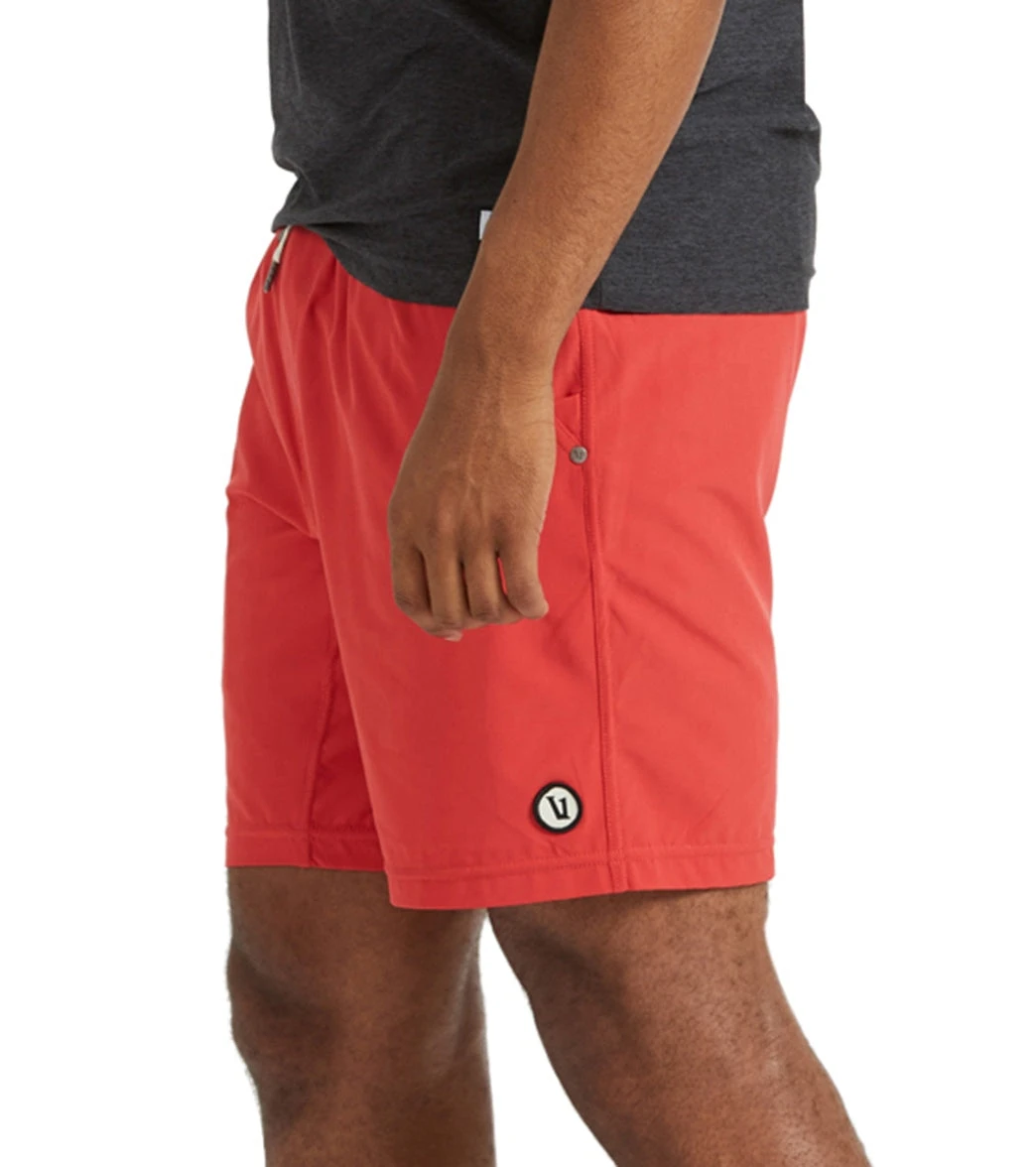 Vuori Men's Kore Yoga Shorts Melon 3 Vuori Men's Kore Yoga Shorts Melon