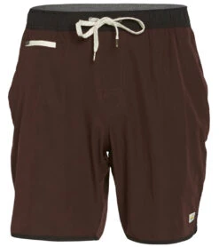 Vuori Men's Banks Shorts Oxblood Linen Texture 7 Vuori Men's Banks Shorts Oxblood Linen Texture -Prana Style 4345614958635 oxbloodlinentexture