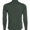 Vuori Men's Ease Performance Yoga 1/2 Zip Blackened Green Heather -Prana Style 4345619152939 blackenedgreenheather 2a