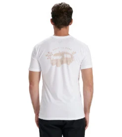 Vuori Men's Balboa Yoga Tee White