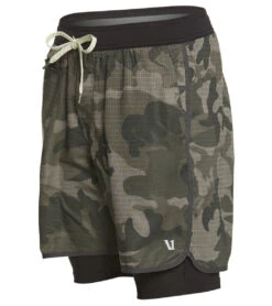 Vuori Men's Stockton Shorts Grey Camo -Prana Style 4345896927275 greycamo