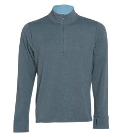 PrAna Men's Altitude Tracker 1/4 Zip Jacket -Prana Style 4356115660843 admiralblue