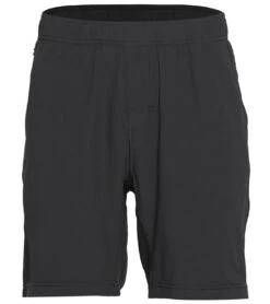 PrAna Men's Heiro 8" Inseam Non Lined Yoga Shorts Black 7 PrAna Men's Heiro 8" Inseam Non Lined Yoga Shorts Black -Prana Style 4356116054059 black