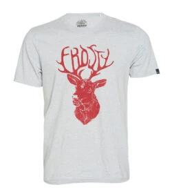 PrAna Men's Y'Olde Holiday T-Shirt -Prana Style 4356614553643 silverspray